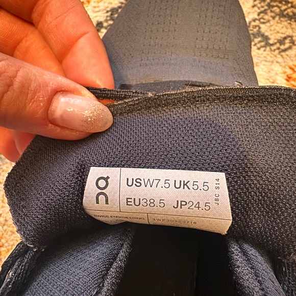 On Cloud Women's Gray Athletic Shoes - Picture 4 of 4